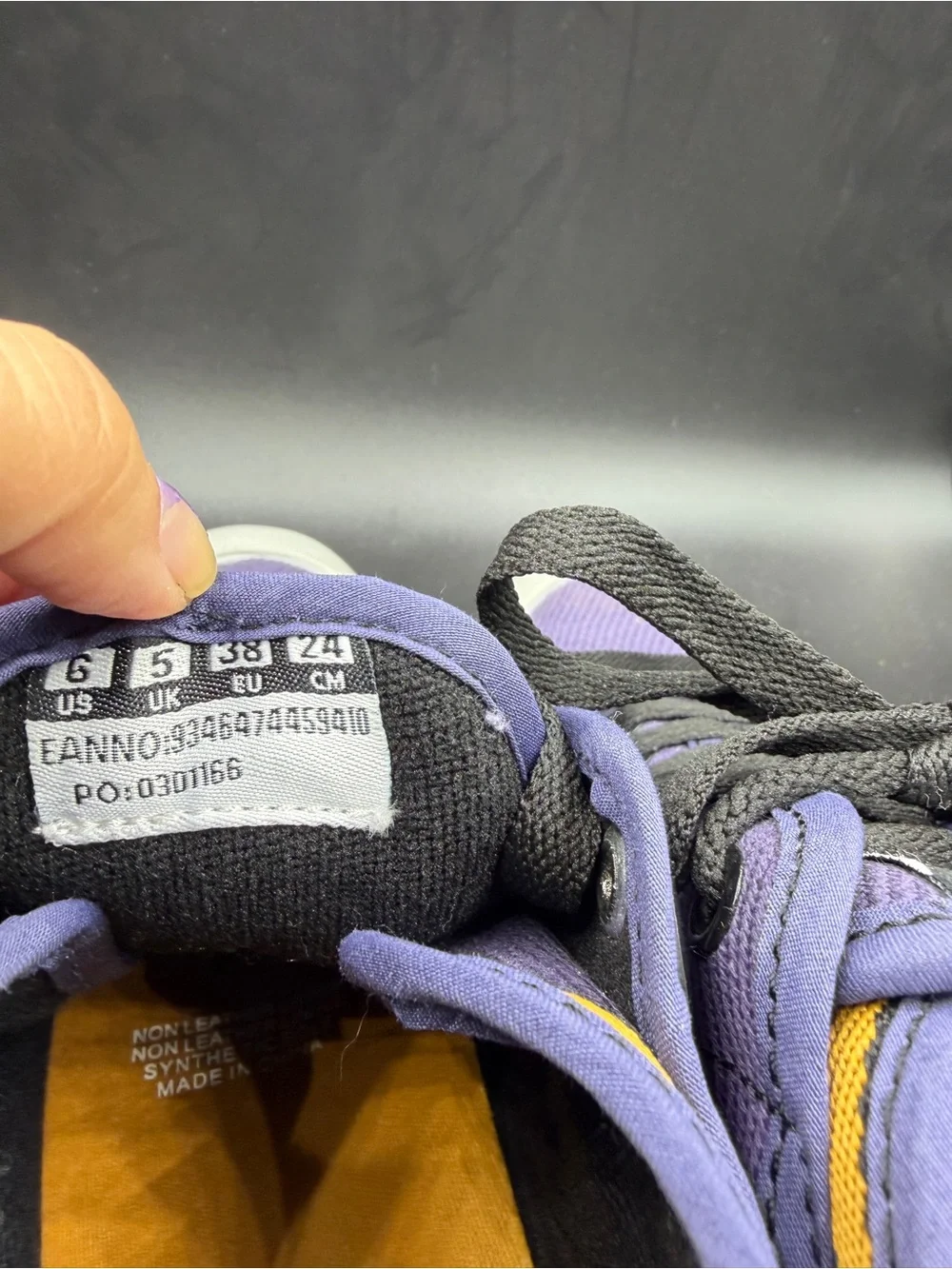 Valley Purple High-Top Canvas Sneakers